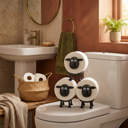 Porta Papel Higienico Oveja Decorativo Baño✨